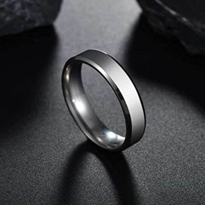 Stainless Steel Ring for Women Men Fashion Gold Color Finger Rings Gift