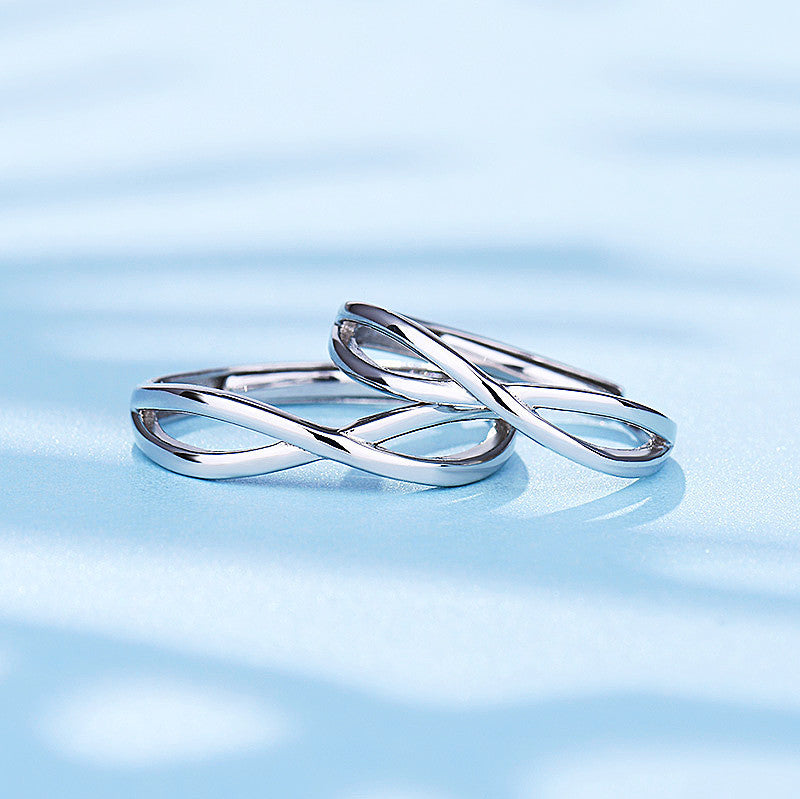 S925 Silver Couple Ring, Couple Rings For Men And Women Gifts