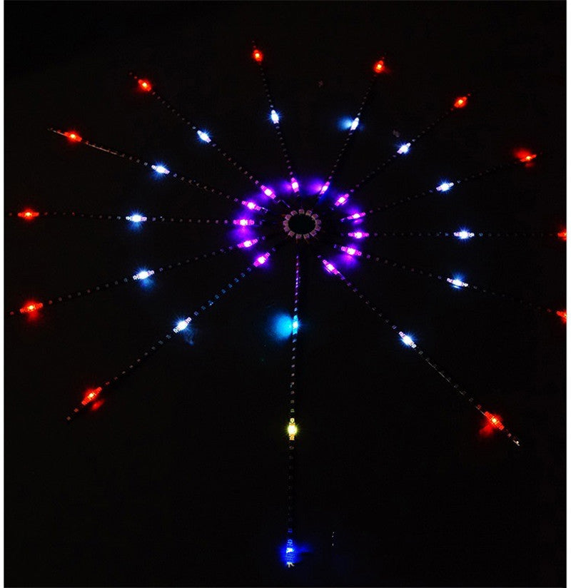 LED Voice-activated Marquee Fireworks Light Full-color Decorative