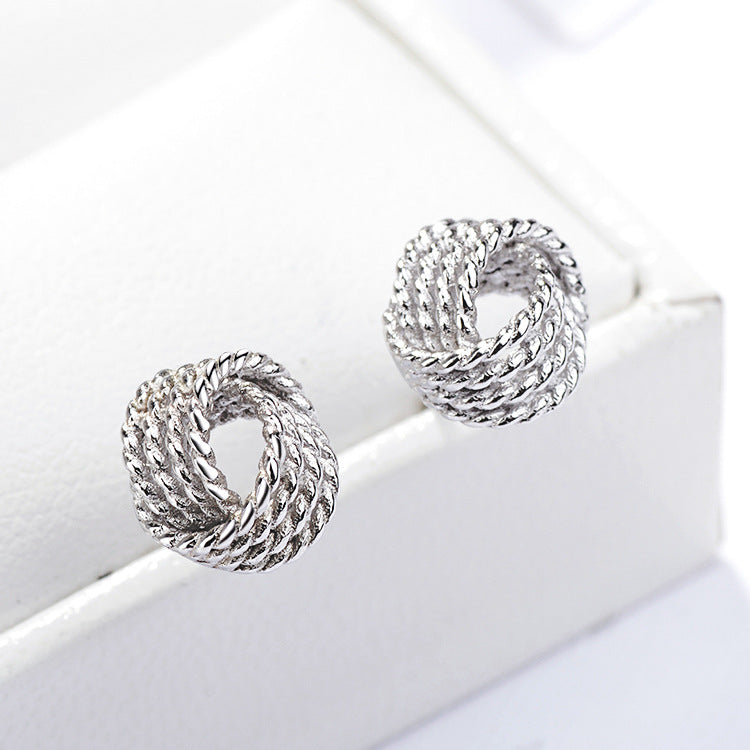 Personalized Christmas Gift Geometric Stud Earrings