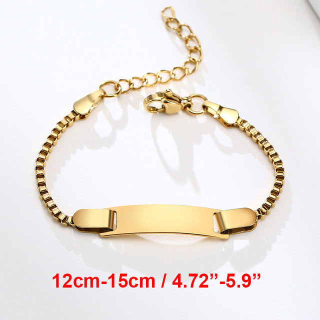 Baby Stainless Steel Personalized Family Gift Adjustable Jewelry