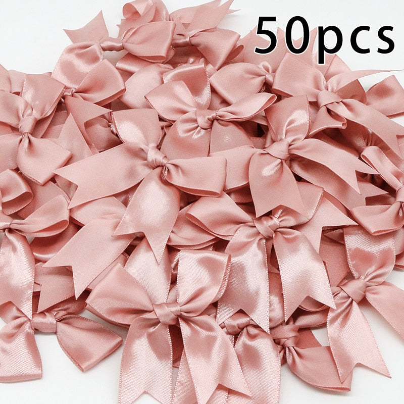 Satin Ribbon Bows Decoration Gift Flower Bows