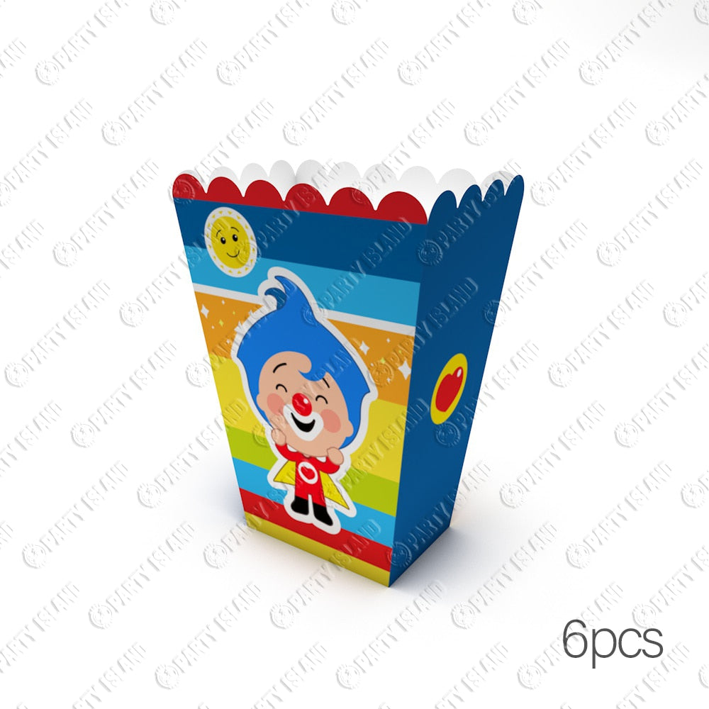 Plim Plim Birthday Party Decoration Clown Party Supplies