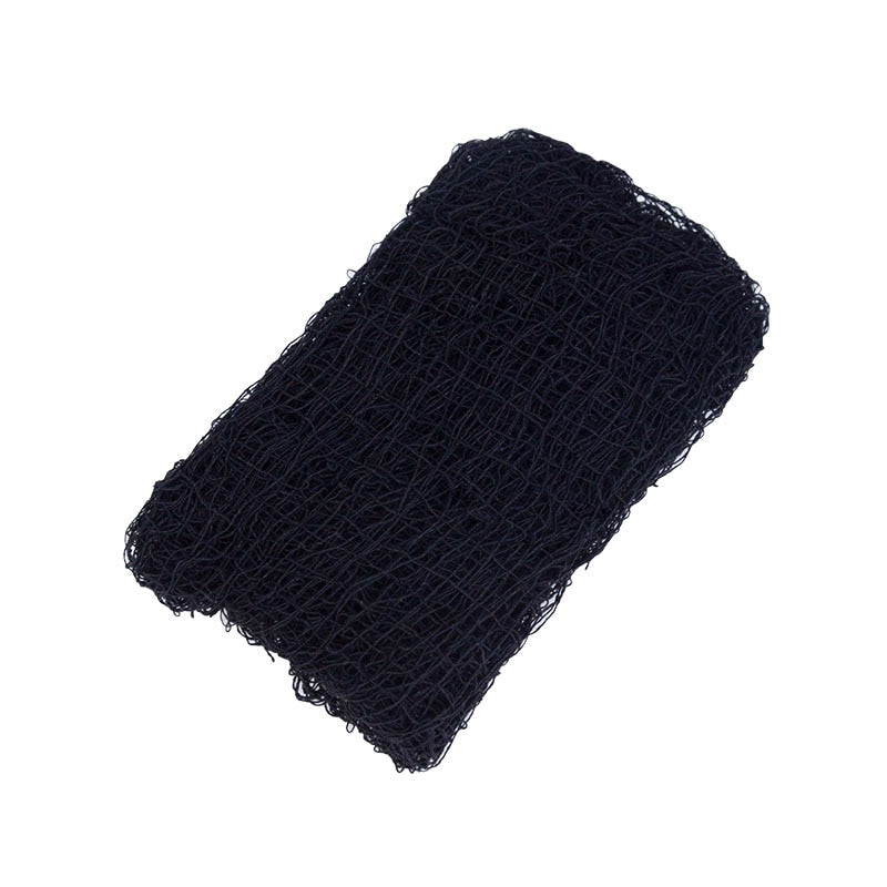 Giant Spider Web Halloween White Black Stretch