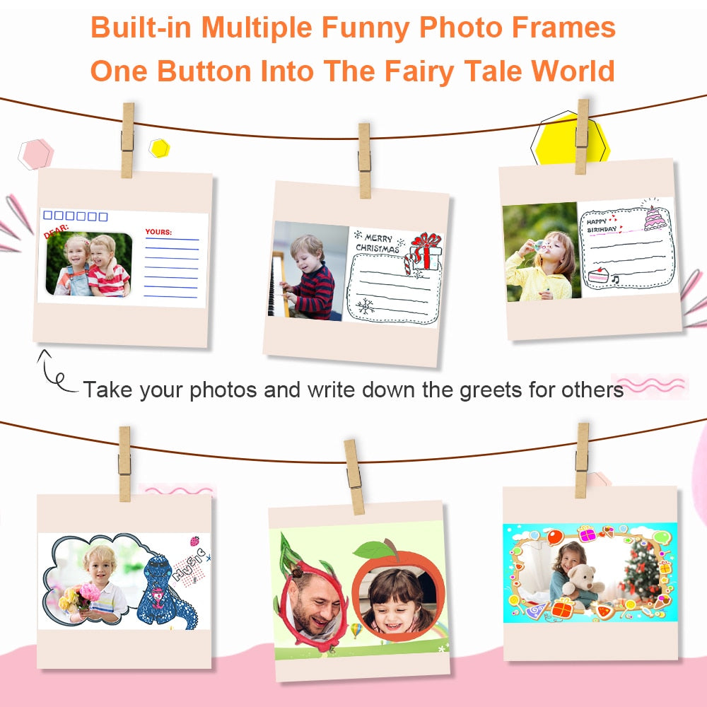 Kid Instant Print Camera Thermal Printing