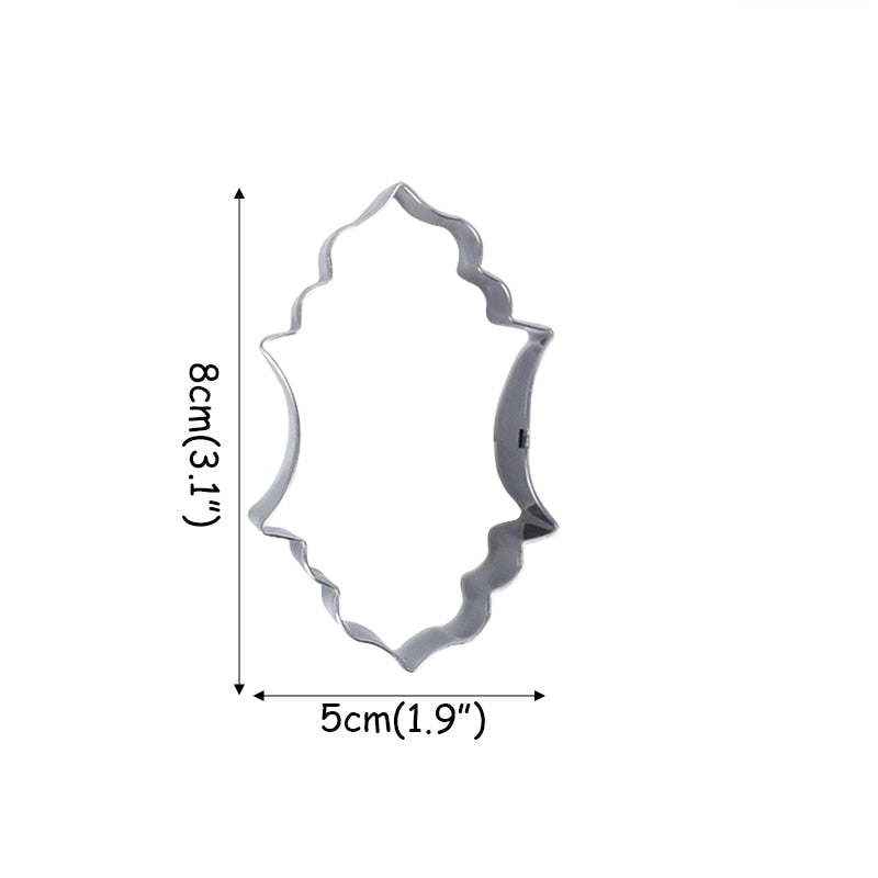 EID MUBARAK Moon Star Biscuit Mold Cookie Cutters Set