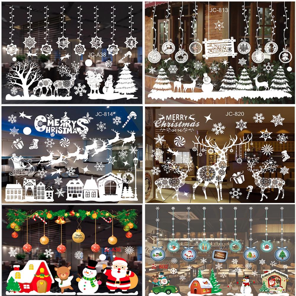 Christmas Window Stickers Christmas Wall Sticker