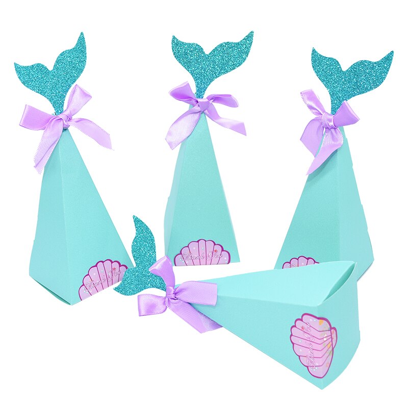 Mermaid Tail Unicorn Paper Gift Box Popcorn