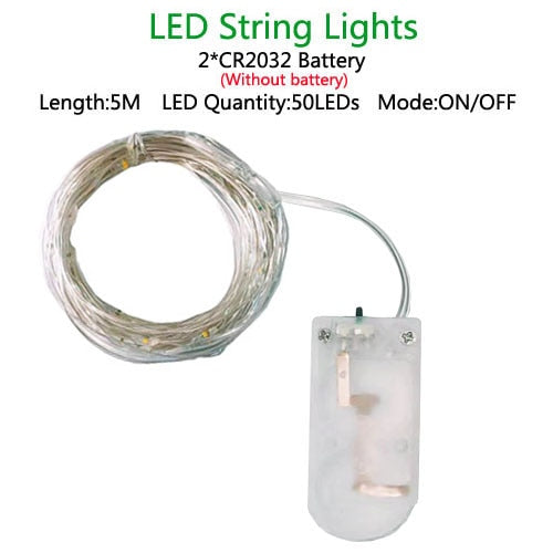 Fairy Lights Copper Wire Led String Lights Outdoor Lamp