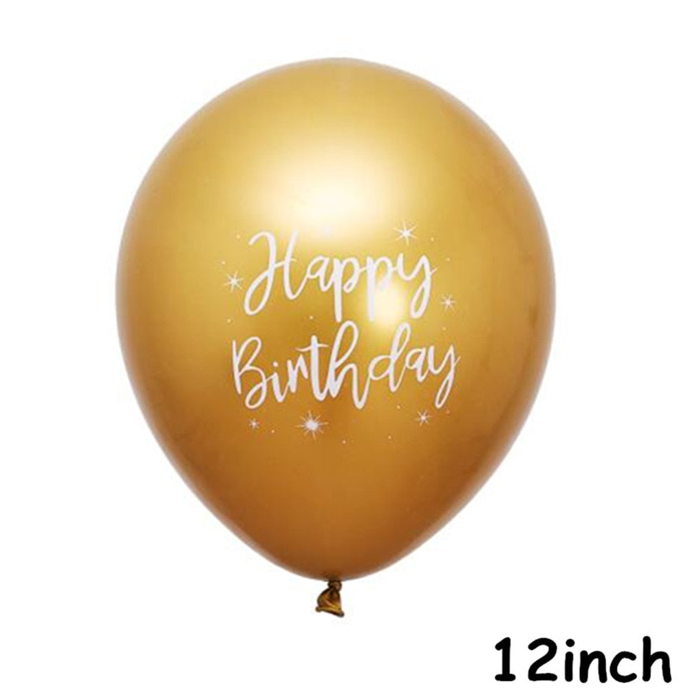 Happy Birthday Balloon Latex Balloons Inflatable