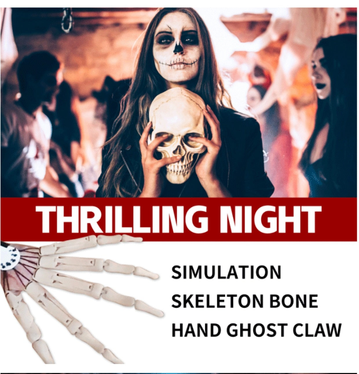 Halloween Decoration Articulated Fingers