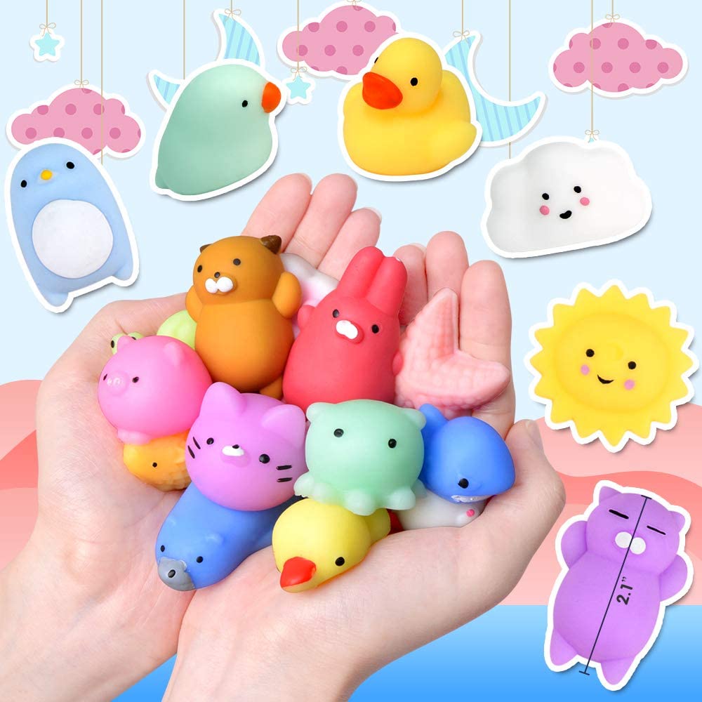 Mochi Squishy Toys Mini Kawaii Animal Party Easter