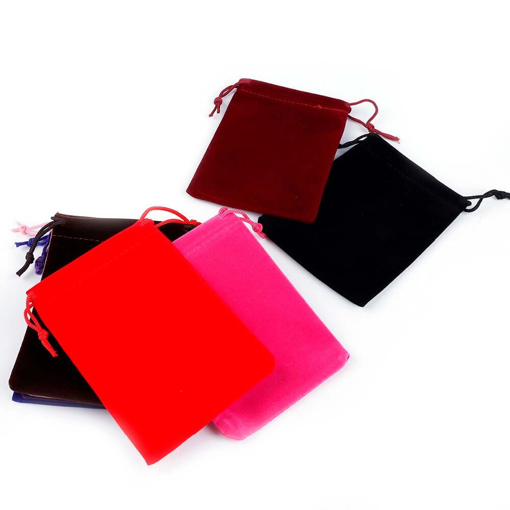Drawstring Velvet Bags Jewelry Packaging Bag