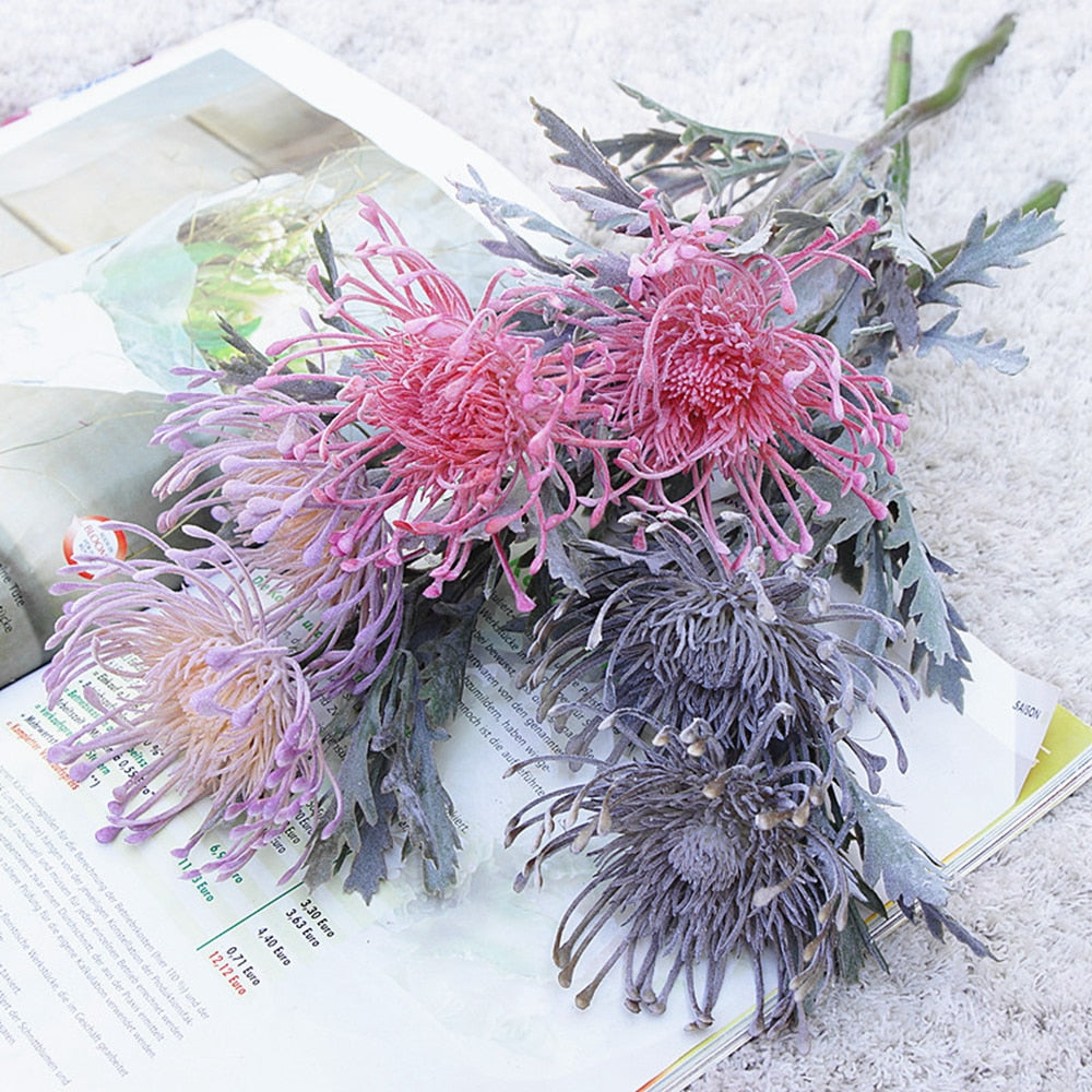 Pincushion Christmas Garland Vase for Home