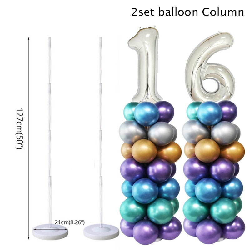 Adjustable Table Balloon Arch Kits DIY Birthday