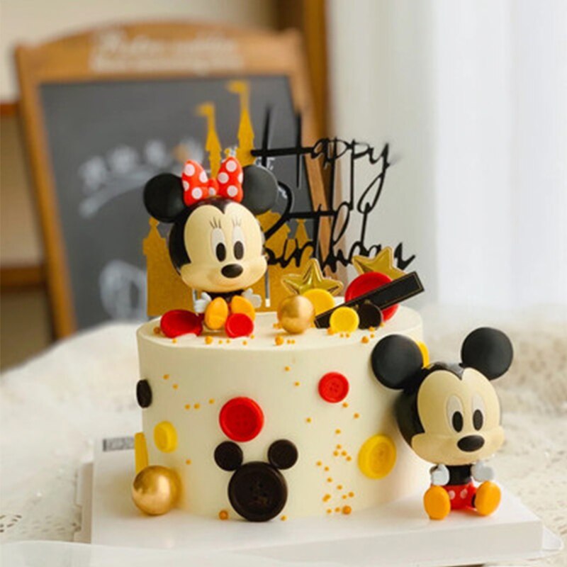 Cartoon Mickey mouse Minnie Baking