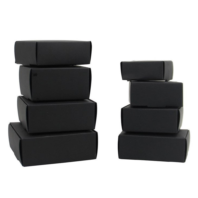 Kraft Paper Candy Box Handmade DIY Christmas Party