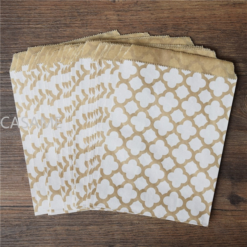 50pieces Lot treat candy Paper Bags