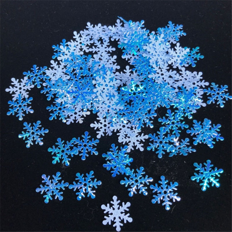 Artificial Snowflakes Decor Frozen Christmas Decorations