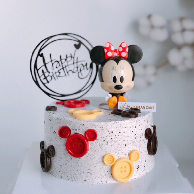 Cartoon Mickey Minnie Mouse Baking Decoration