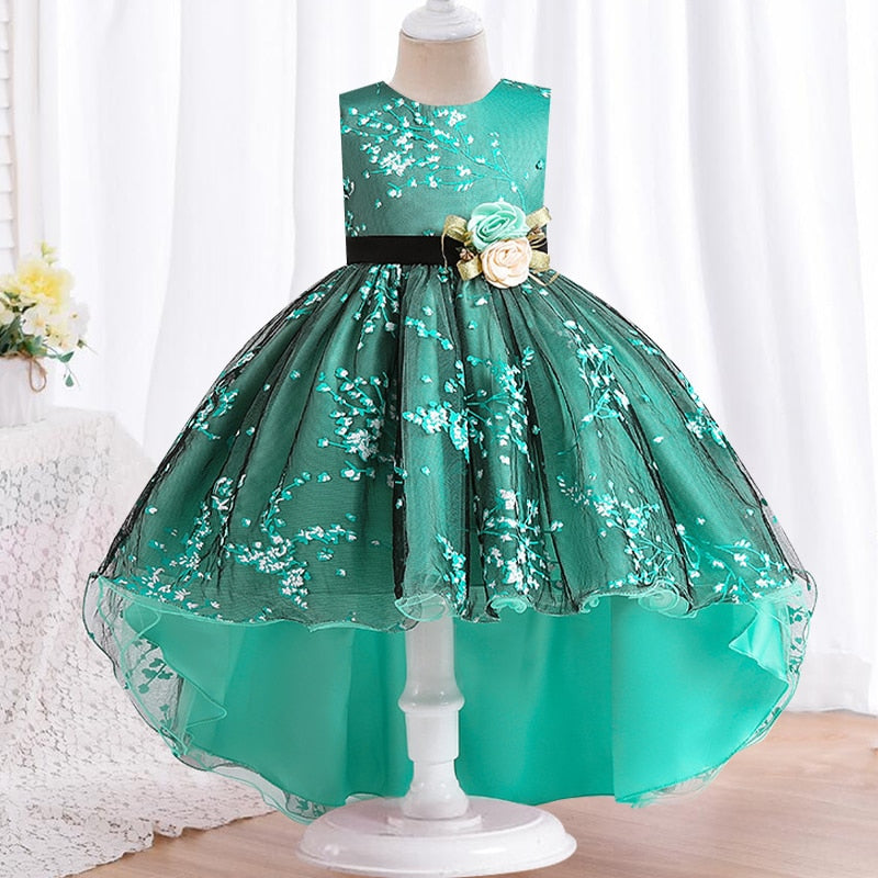 Baby lace princess dress for girl elegant dress