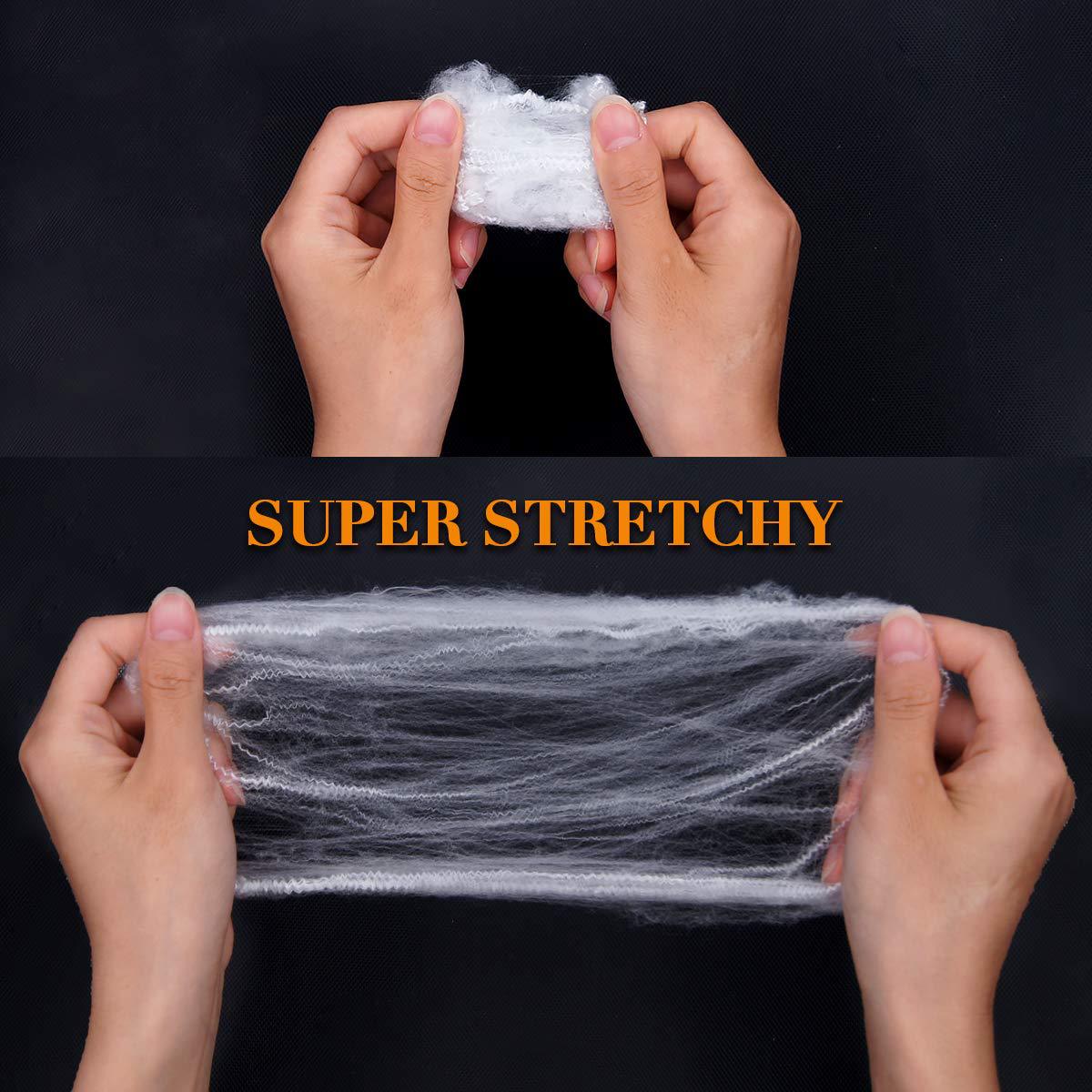 Halloween Scary Party Scene Props White Stretchy