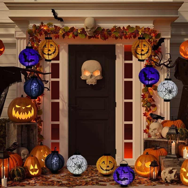 Halloween Paper Lantern Pumpkin Lantern