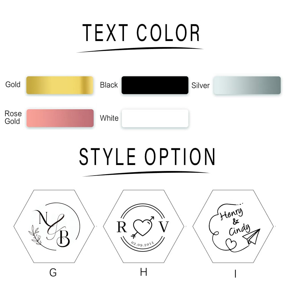 Custom Hexagonal Glass Ring Box Geometrical