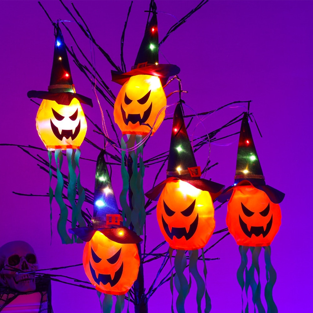 Pumpkin LED Halloween Decoration Flashing Light