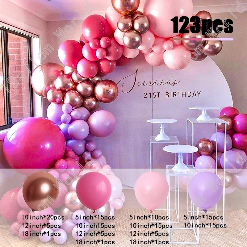 Latex Balloons Garland Arch Kits Party Arche Balloon