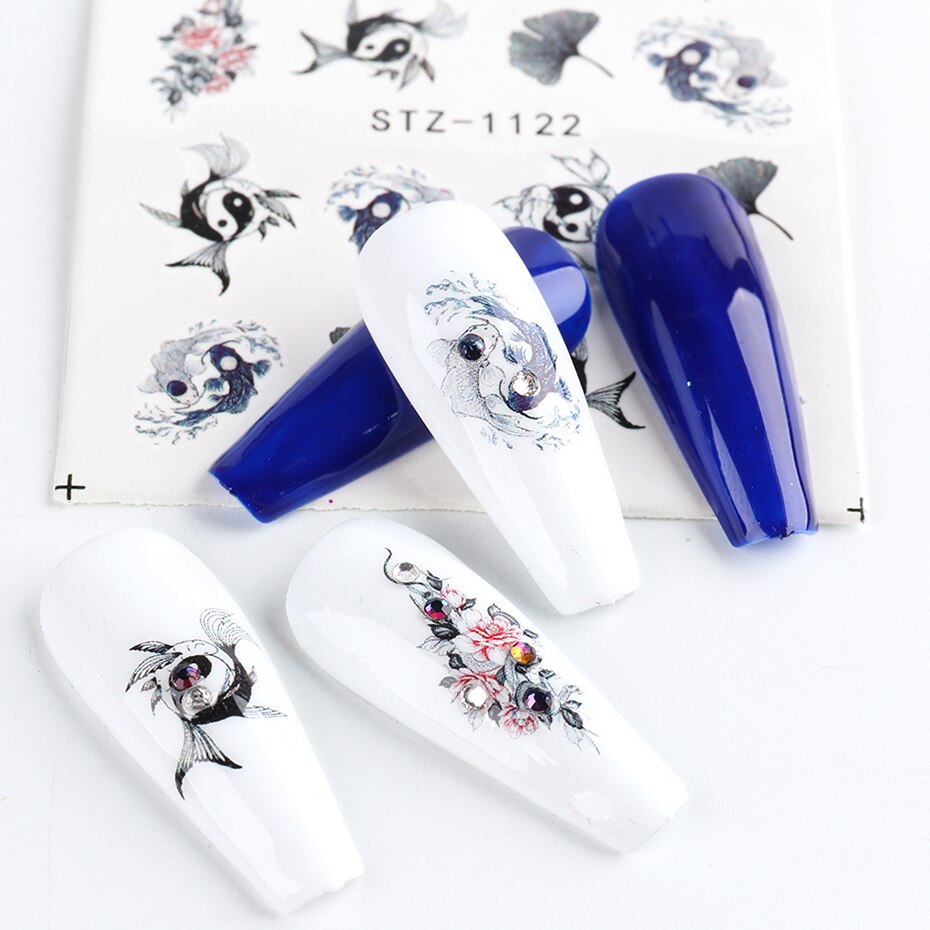 Dragon Snake Nail Sticker Style Nail Water