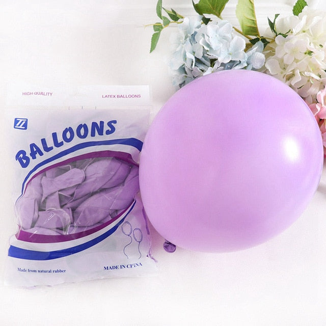 Macaron Latex Balloons Pastel Candy Balloon Wedding Birthday Party Decor Baby Shower Decor Air Globos