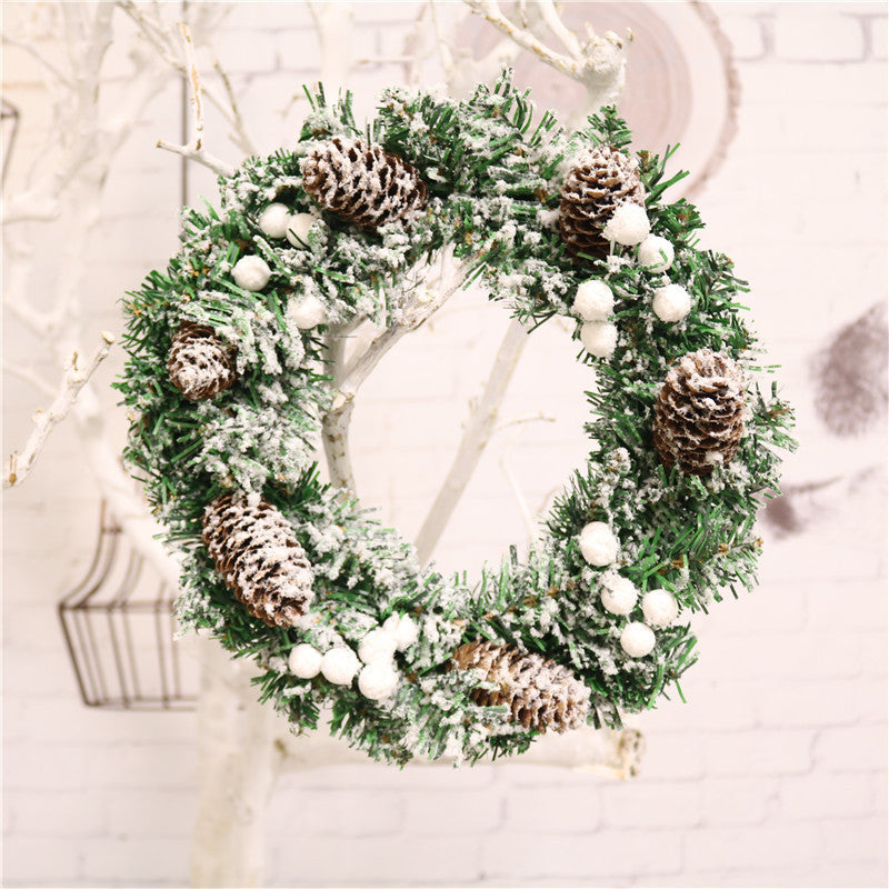 Creative Christmas Door Wreath Christmas Decoration