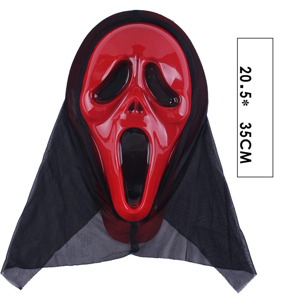 Halloween Horror Skull Scream Retro Mask