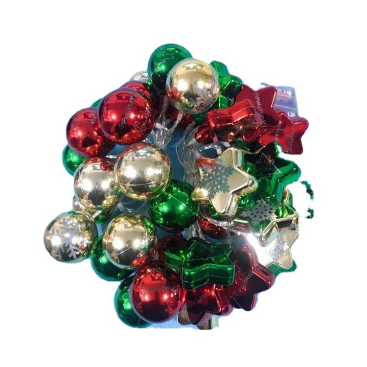 Christmas Star Electroplating Ball Led Light String