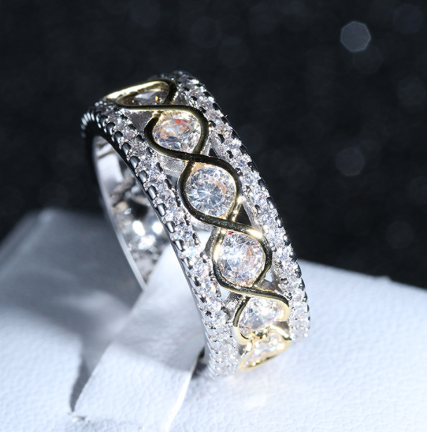 Elegant Female Zircon Stone Ring Finger Rings For Women Gifts