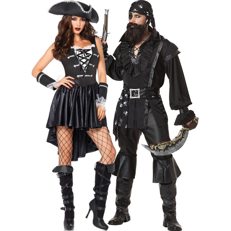 Halloween Male Pirate Costume Cosplay