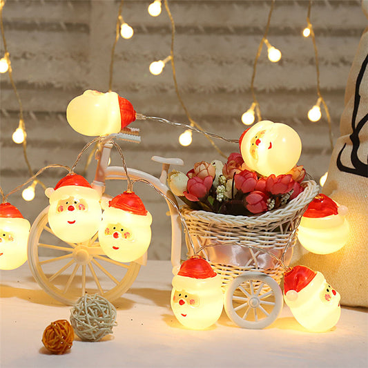 Navidad String Lights Christmas Decorations For Home Outdoor New Year Party Garland Halloween Pumpkin String Lights