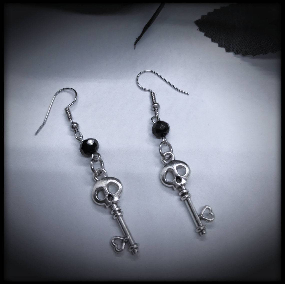 Fashion Gothic Skull Earrings Jewelry Gift