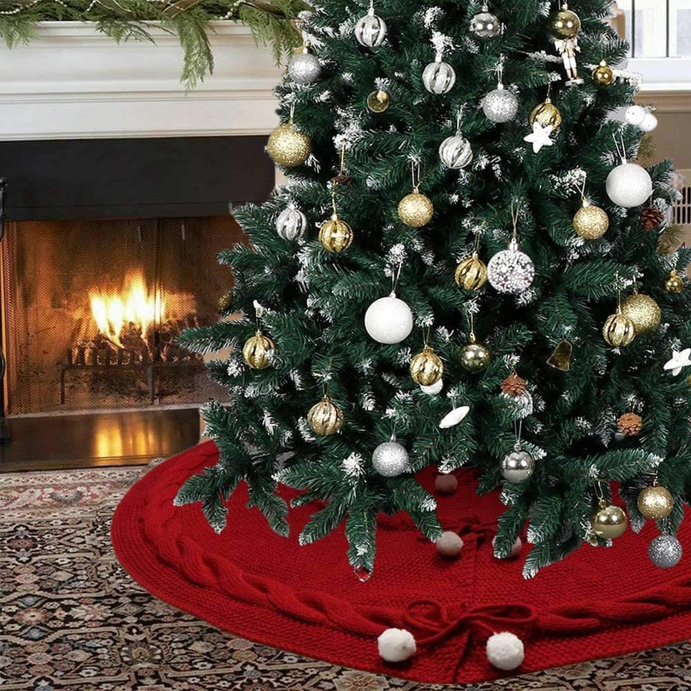 Christmas tree skirt decoration tree skirt