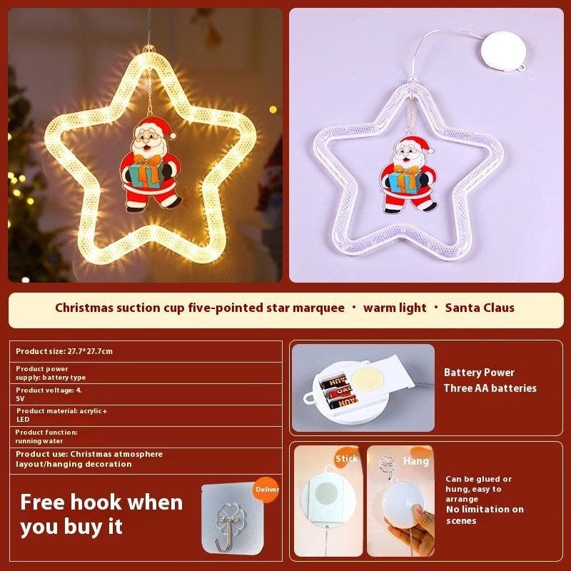 Christmas Pendant Decoration Christmas Atmosphere Led Lights