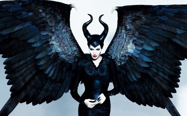 Halloween Horror Maleficent Latex Headgear