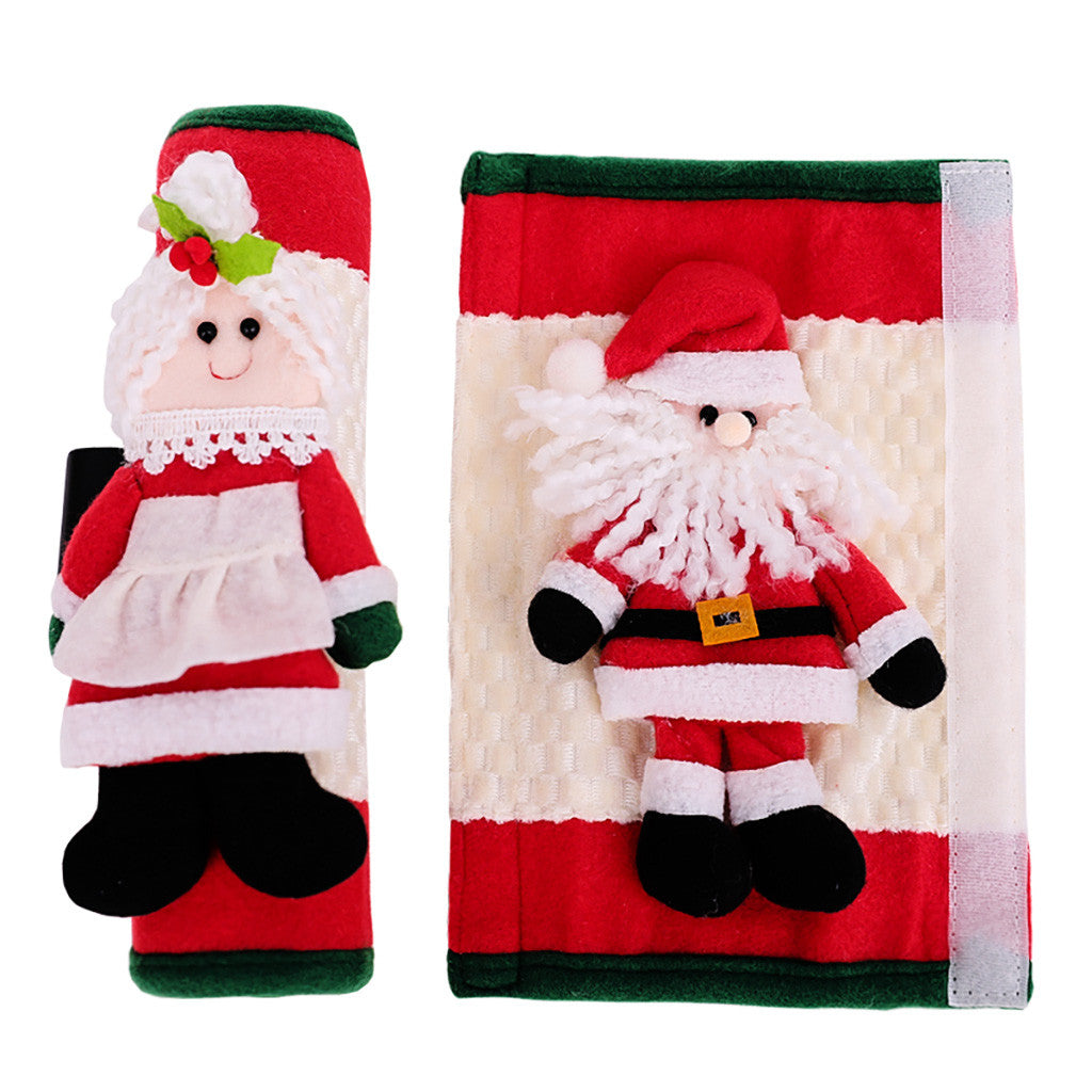 New Christmas decoration refrigerator glove
