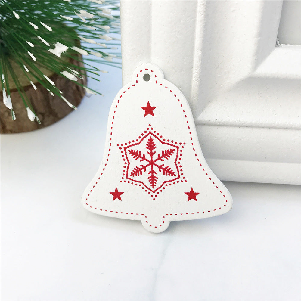 DIY Ornaments Wooden Christmas Gift Pendants