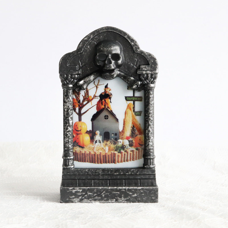 Halloween Tombstone Lamp