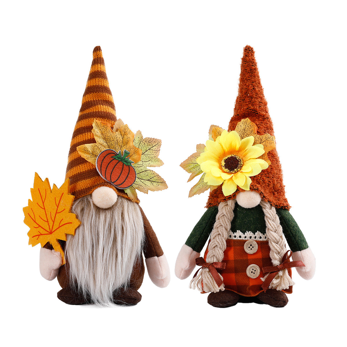 New Harvest Festival Sunflower Rudolf Thanksgiving Day Faceless Doll