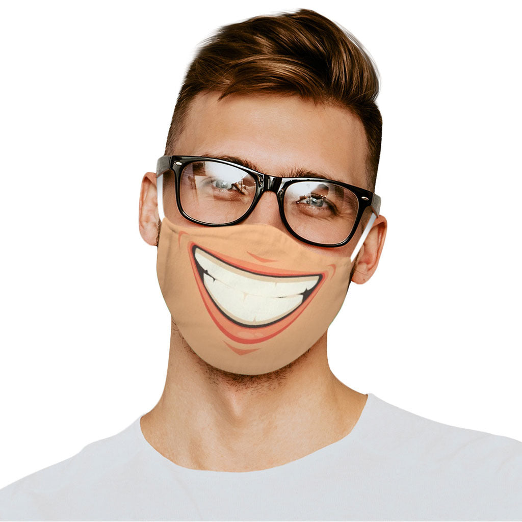 Exaggerated funny dustproof cotton mask