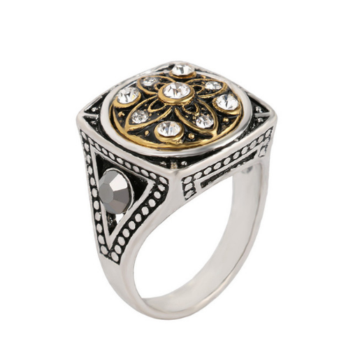 New Arrival King Queen Crown Signet Ring for Men Women Gifts