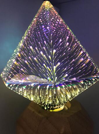 G95 filament lamp, LED full star 3D bulb