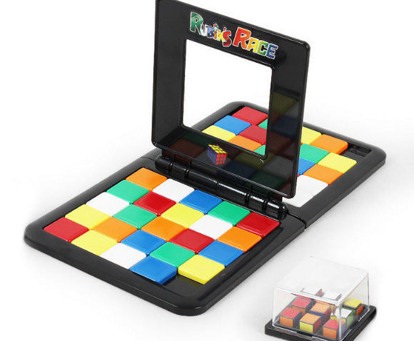 Color Battle Square Race Game Parent-Child Puzzles Gifts